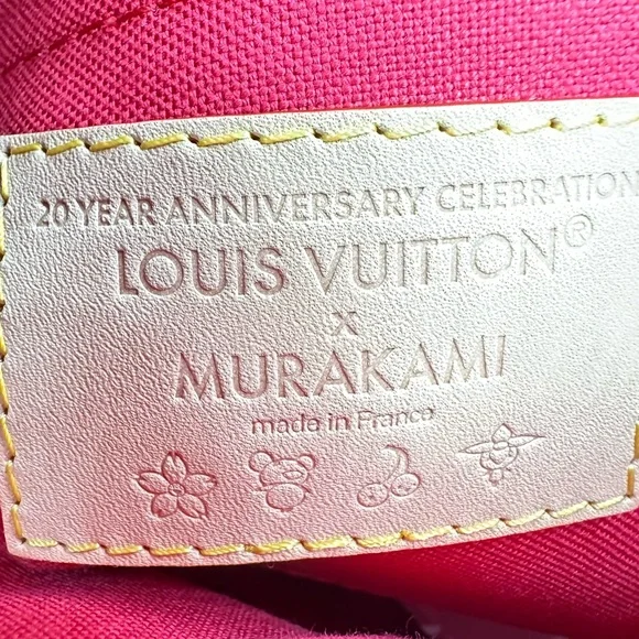 NEW Louis Vuitton LV x TM Murakami Cherry Cerises Speedy 20 - Picture 11 of 12